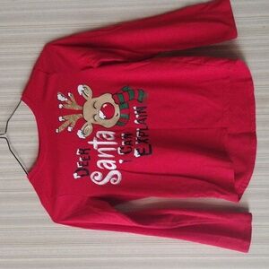 *3for$9* Girls size 7/8 Christmas shirt